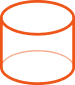 Geometric Cylinder Icon Geometric Cylinder Icon